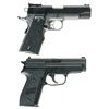 Image 2 : Two Semi-Automatic Pistols -A) Colt Combat Commander Pistol
