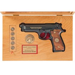 Cased Beretta Model M9 Second Decade America's Defender Commemorative Semi-Automatic Pistol