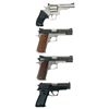 Image 2 : Four Hand Guns -A) Mitchell Arms/High Standard Titan Mk III Double Action Revolver with Box