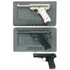 Image 1 : Collector's Lot of Three Semi-Automatic Pistols -A) Stainless Ruger MK II Pistol with Case