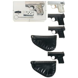 Five Semi-Automatic Pistols -A) Precision Small Arms PSA-25 Pistol with Case