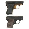 Image 2 : Two Semi-Automatic Pistols -A) Two-Tone Beretta Model 418 Pistol with Box