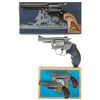 Image 1 : Four Revolvers -A) Heritage Rough Rider Single Action Revolver with Box and Combination .22 Mag Cyli
