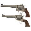 Image 1 : Two Ruger Revolvers -A) Ruger Redhawk Model Double Action Revolver