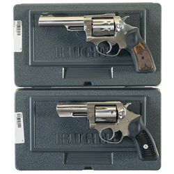 Two Cased Ruger SP 101 Double Action Revolvers - A) Ruger Model SP101 Revolver
