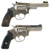Image 2 : Two Cased Ruger SP 101 Double Action Revolvers - A) Ruger Model SP101 Revolver