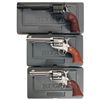 Image 1 : Three Cased Ruger Single Action Revolvers - A) Ruger New Model Super Blackhawk Revolver