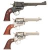 Image 2 : Three Cased Ruger Single Action Revolvers - A) Ruger New Model Super Blackhawk Revolver