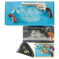 Four Single Action Revolvers -A) Freedoms Arms Model 1997 Revolver with Box