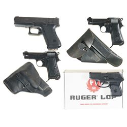 Four Semi-Automatic Pistols -A) Glock 19 Pistol