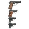 Image 2 : Four Semi-Automatic Pistols -A) Beretta Model 87BB with Box and Conversion Kit