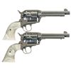Image 2 : Two Ruger Vaquero Single Action Revolvers -A) Ruger Vaquero Revolver with Holster Rig