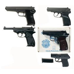 Five Semi-Automatic Pistols -A) CZ Model 1952 Pistol