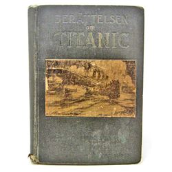 1912 "BERATTELSEN OM TITANIC" HARDCOVER BOOK