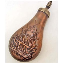 US CIVIL WAR UNION ARMY GUN POWDER FLASK