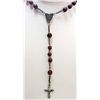 Image 1 : VINTAGE ROSARY BEADS WITH CROSS