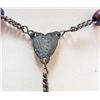 Image 2 : VINTAGE ROSARY BEADS WITH CROSS