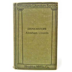 1919 "RIVERSIDE LITERATURE SERIES ABRAHAM LINCOLN" BOOK