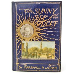 1905 "THE SUNNY SIDE OF THE STREET" HARDCOVER BOOK
