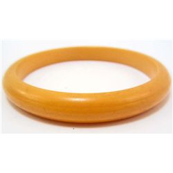 VINTAGE BUTTERSCOTCH BAKELITE BRACELET