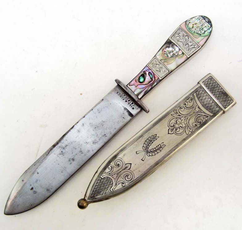 RARE WILL & FINCK SAN FRANCISCO CA PUSH DAGGER