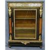 Image 1 : A 19th Century ebonised and boulle pier cabinet £600-900...