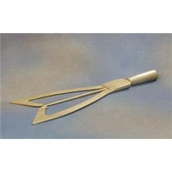 A polished steel eel spear £100-150...