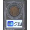 Image 2 : 1767-A 9DEN French Colonies Copper Sou, RF Counterstamp VF25 PCGS. Breen-701. The counterstamp is we