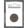 1804 1/2 C Plain 4, No Stems AU53 ANACS. B-10, C-13, R.1. The fields have attractive chocolate-brown