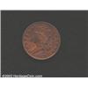 1826 1/2 C MS60 Red and Brown, Cleaned Uncertified. B-1, C-1, R.1. Two-tone light brown color. Boldl
