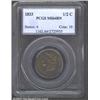 1833 1/2 C MS64 Brown PCGS. Both sides are sharply impressed with dominant glossy-brown coloration..