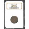 1854 1/2 C MS64 Brown NGC. Despite the color designation, there are a few flickers of original orang