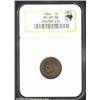 Image 1 : 1866 1C MS65 Red and Brown NGC. Lustrous original gold color surrounds the peripheral legends and wr