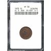 Image 1 : 1873 1C Doubled LIBERTY VF30 ANACS. FS-009, Snow-1. This Mint error is considered to be the "chief o