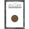 Image 1 : 1873 1C Doubled LIBERTY XF45 ANACS. FS-009. Snow-1. Extremely rare in all grades, this is the much m