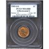 1909-S 1C S Over Horizontal S MS64 Red and Brown PCGS. FS-12.3. Lovely wood-grain patina. A bright a