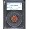 1910 1C MS66 Red PCGS. A lustrous pumpkin-orange Gem. The strike is razor-sharp, and the obverse fie
