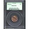 1920-S 1C MS64 Red PCGS. A lustrous near-Gem with pale olive and champagne gold color. Although not.