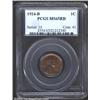 1924-D 1C MS65 Red PCGS. With just 2.5 million pieces delivered, the '24-D is a semi-key issue that.
