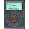 1924-S 1C MS65 Red and Brown PCGS. Pleasing light chestnut patina with lovely golden crimson highlig