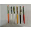 Image 1 : LOT 6 VINTAGE ACTION MOVABLE SCENE BALL POINT PENS