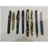 Image 1 : LOT 8 VINTAGE FOUNTAIN INK PENS & 2 MECHANICAL