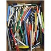 Image 2 : BOX LOT VINTAGE BUSINESS ADVERTISING PENS