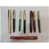 Image 1 : LOT 8 VINTAGE FOUNTAIN PENS: SCHAEFER, LINCOLN,