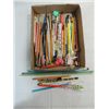 Image 1 : BOX LOT ASSORTED BUSINESS ADVERTISEMENT PENCILS