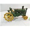 VINTAGE CAST IRON JOHN DEERE OP FARM TRACTOR