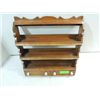 Image 2 : VINTAGE 16X17 PINE WALL MOUNT SPICE RACK