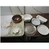 LOT 11 PYREX & FIRE KING COOKWARE: CASSAROLES, PIE