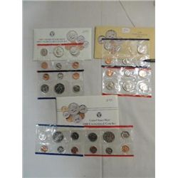 LOT 3 1988, 89, 90 UNITED STATE MINT COIN SETS