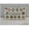 Image 1 : LOT 11 SET UNC WARTIME SILVER JEFFERSON NICKELS